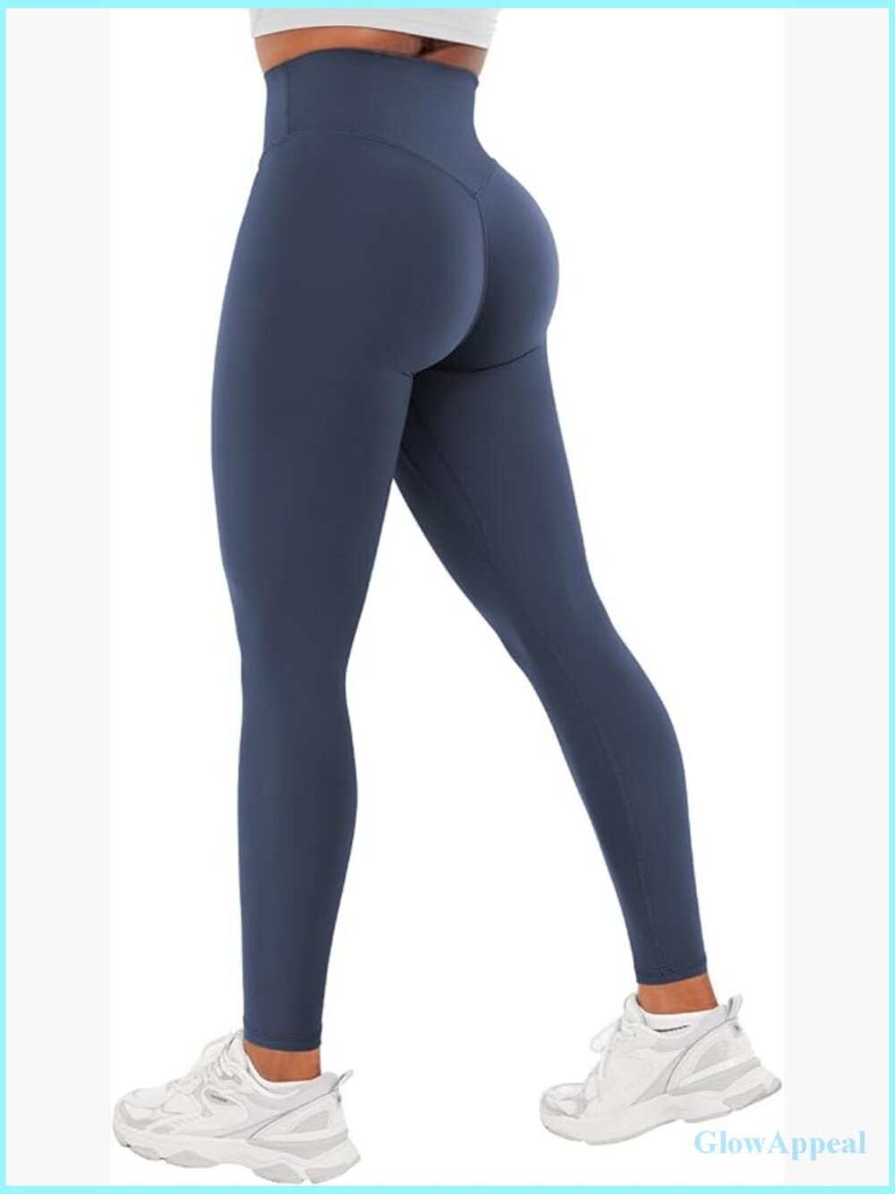 High Waisted Scrunch Leggings Tummy Control Yoga Pants Gym Active